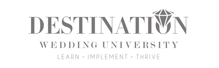 Destination Wedding University